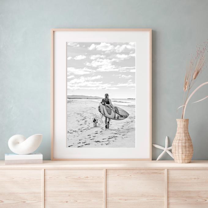 Fine art print of TASSIE SURFER #VI on your wall